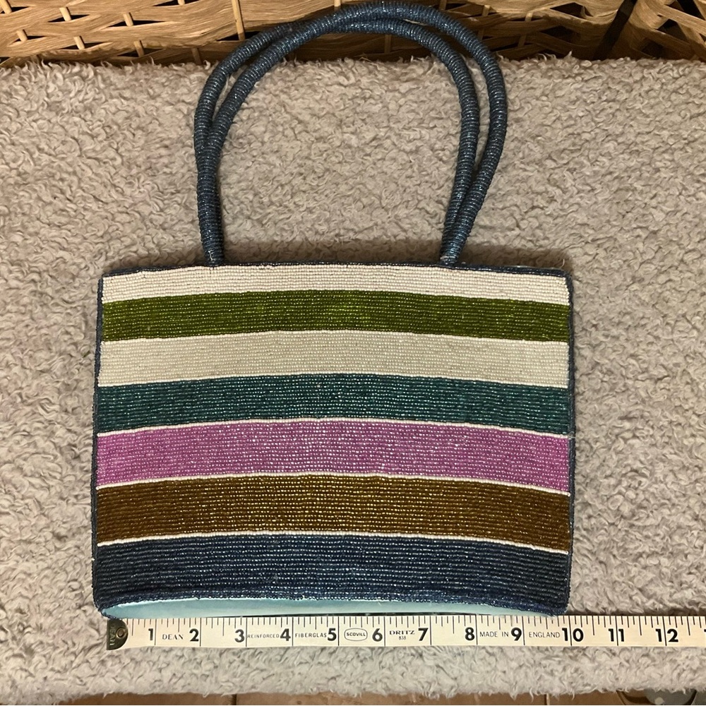 Vintage Beaded Gutzee Girls Shoulder Bag - Picture 5 of 9